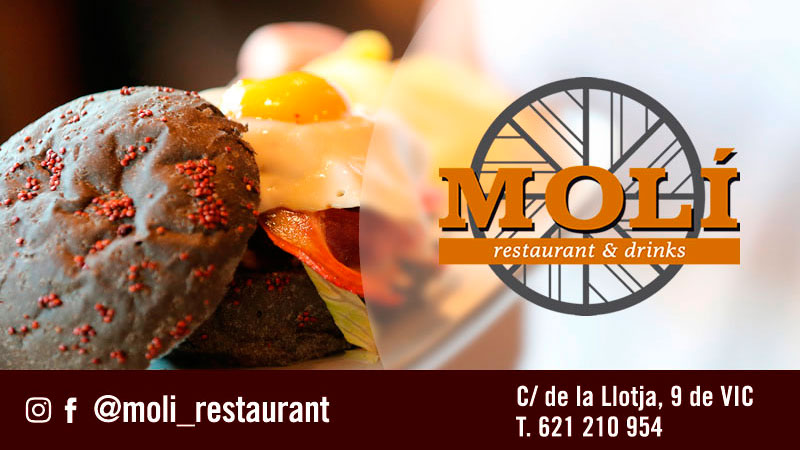 Banner del Molí restaurant